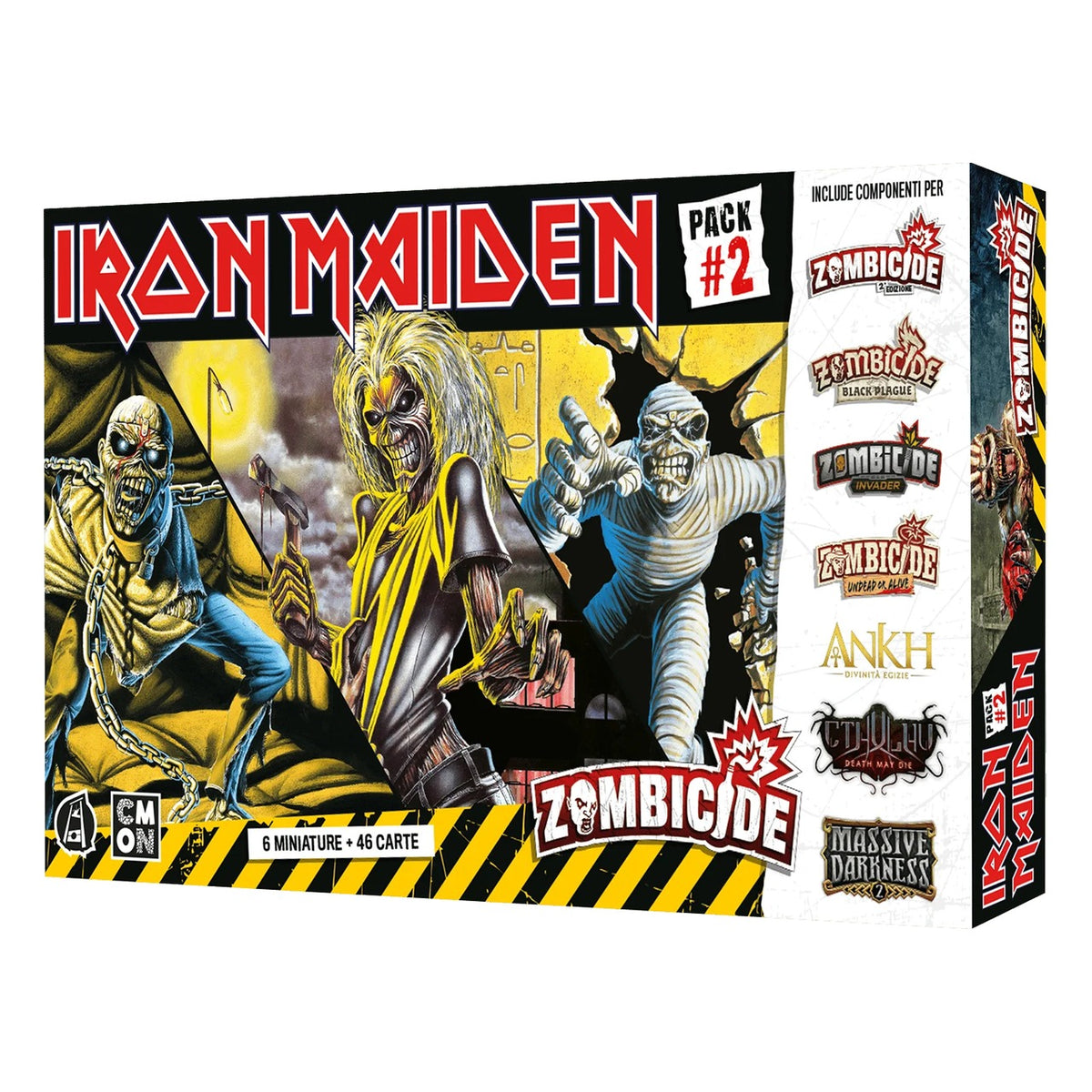 Zombicide Seconda Edizione: Iron Maiden Pack 2 - Gioco da Tavolo (ITA)