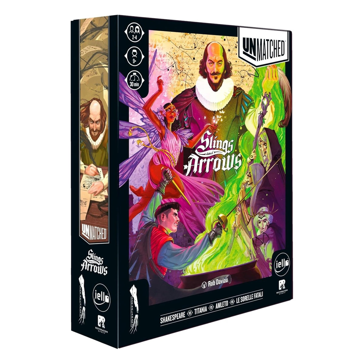 Unmatched: Slings and Arrows - Gioco da Tavolo (ITA)