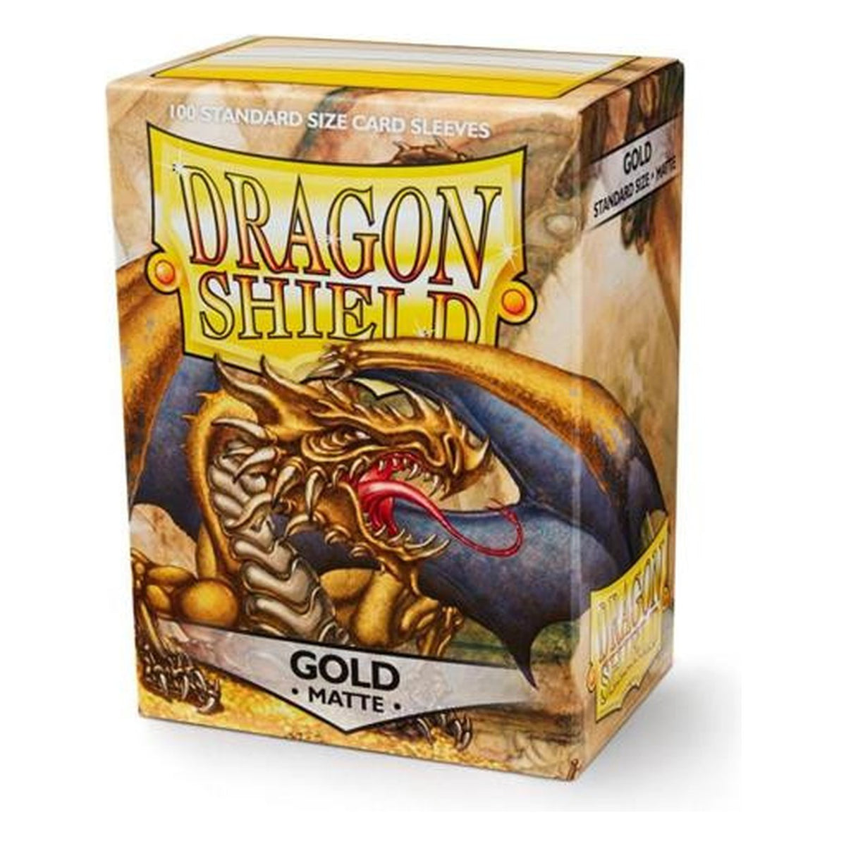 Matte Gold Standard - 100 Bustine - Dragon Shield