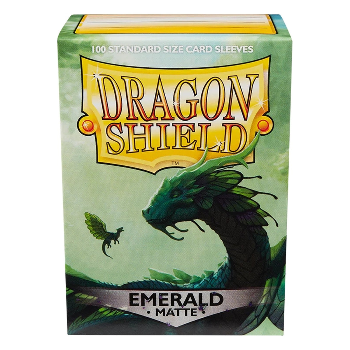Dragon Shield Matte Emerald, 100 Bustine Standard