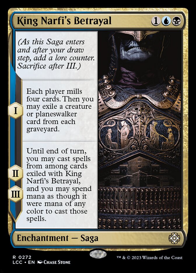 King Narfi's Betrayal - Commander: The Lost Caverns of Ixalan