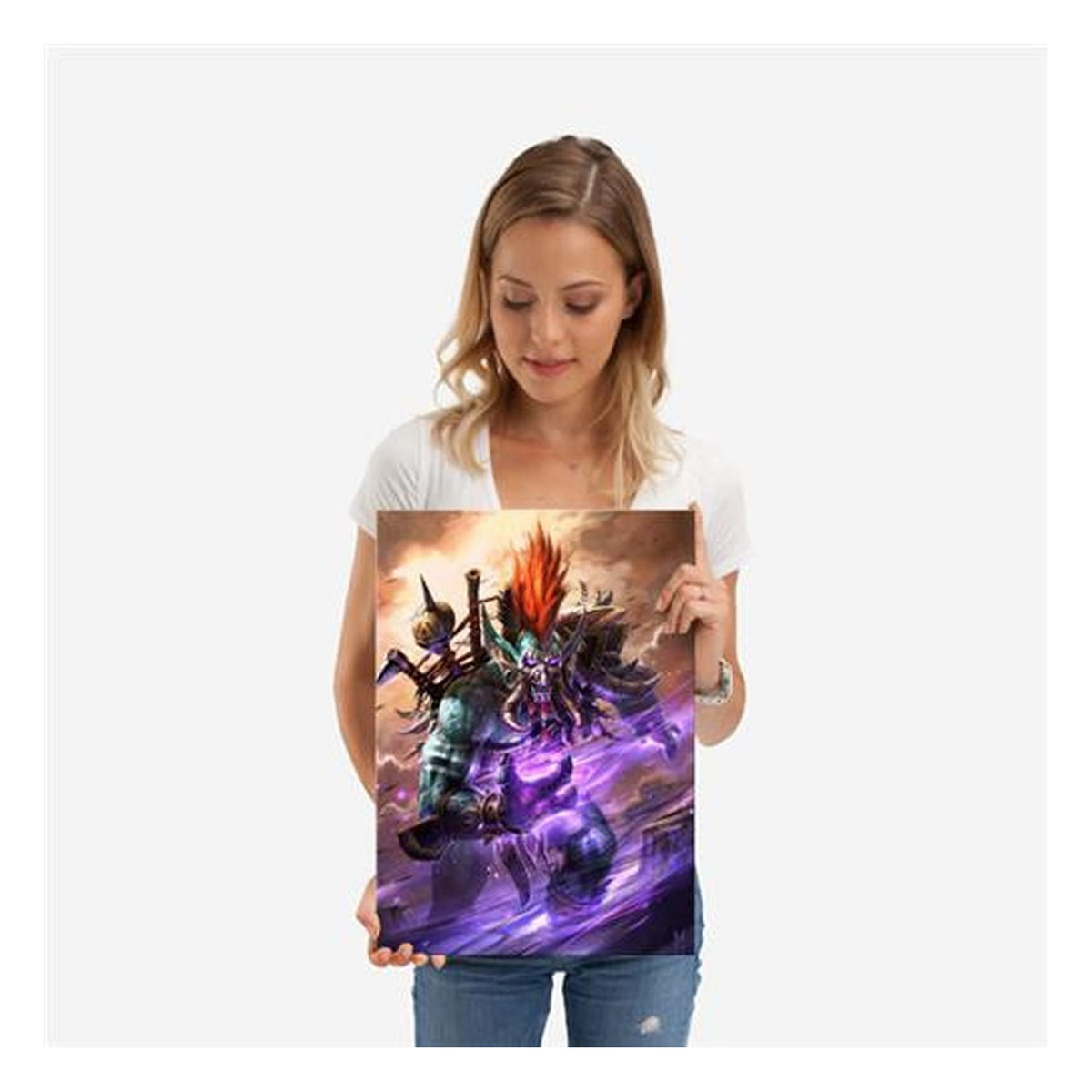Hearthstone: Vol'jin - Stampa su Placca Metallica