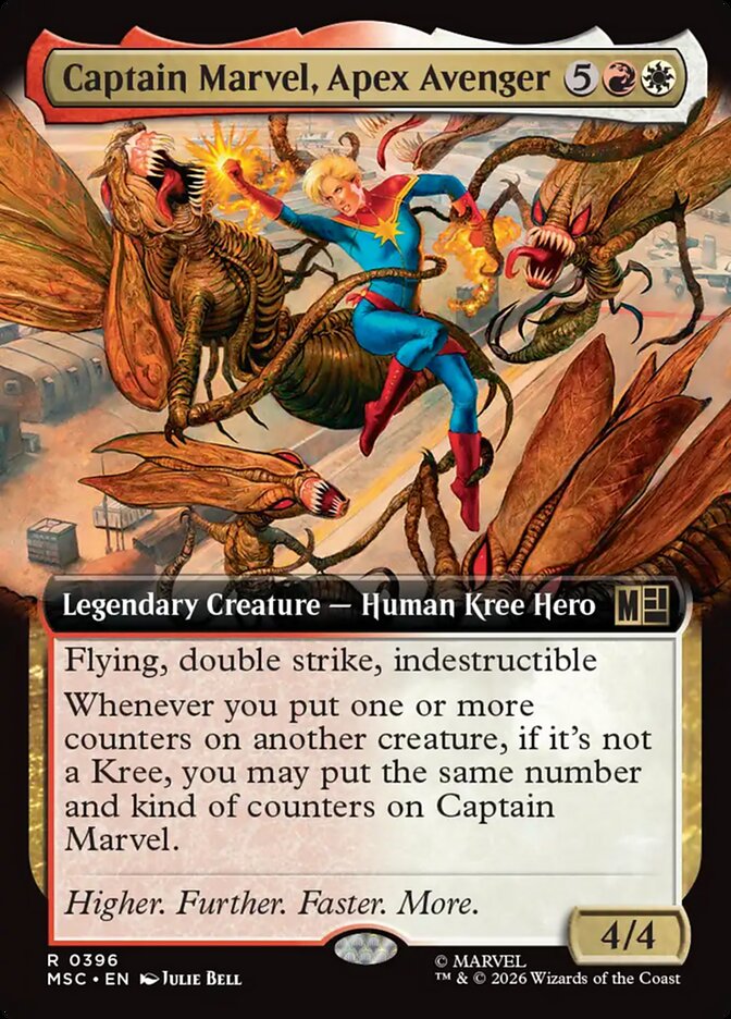 Captain Marvel, Apex Avenger - Commander: Marvel Super Heroes: Extras