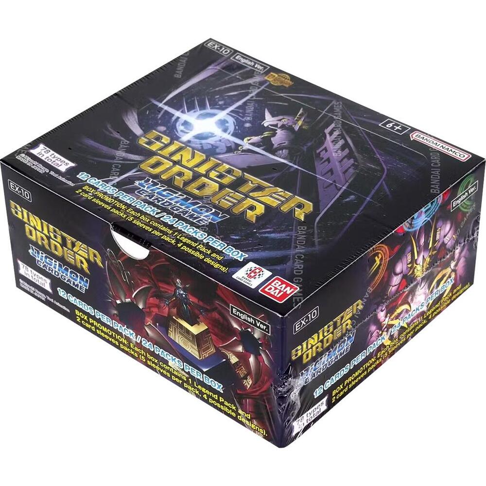 DIGIMON TCG EX-10 - Sinister Order - Play Booster Box