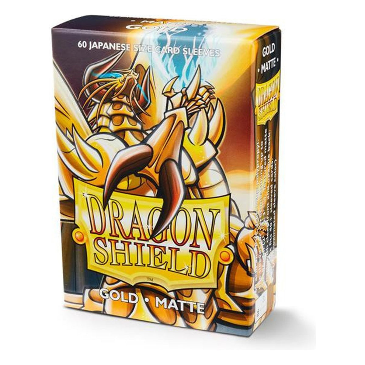 Dragon Shield Matte Gold, 60 Bustine Japanese