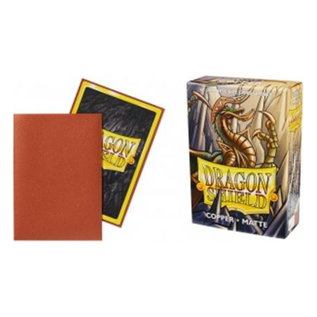 Dragon Shield Matte Copper, 60 Bustine Japanese