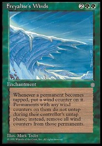Freyalise's Winds - Ice Age (Rare)