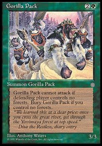 Gorilla Pack - Ice Age (Common)