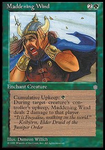 Maddening Wind - Ice Age (Uncommon)