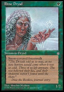 Rime Dryad - Ice Age (Common)
