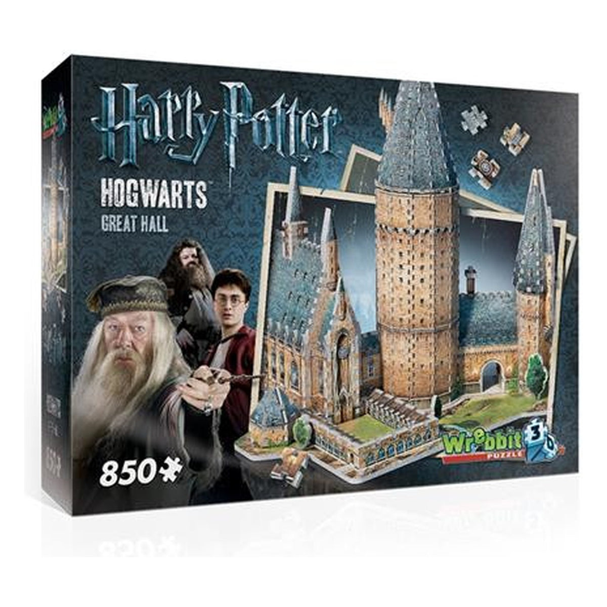 Sala Grande di Hogwarts Puzzle 3D 850 pezzi - Harry Potter