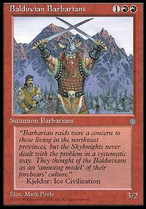 Balduvian Barbarians - Ice Age (Common)