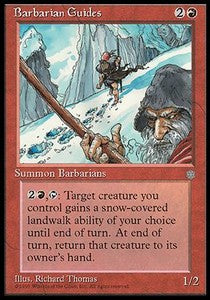 Barbarian Guides - Ice Age (Common)