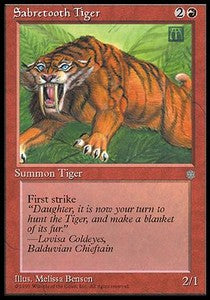 Sabretooth Tiger - Ice Age (Common)