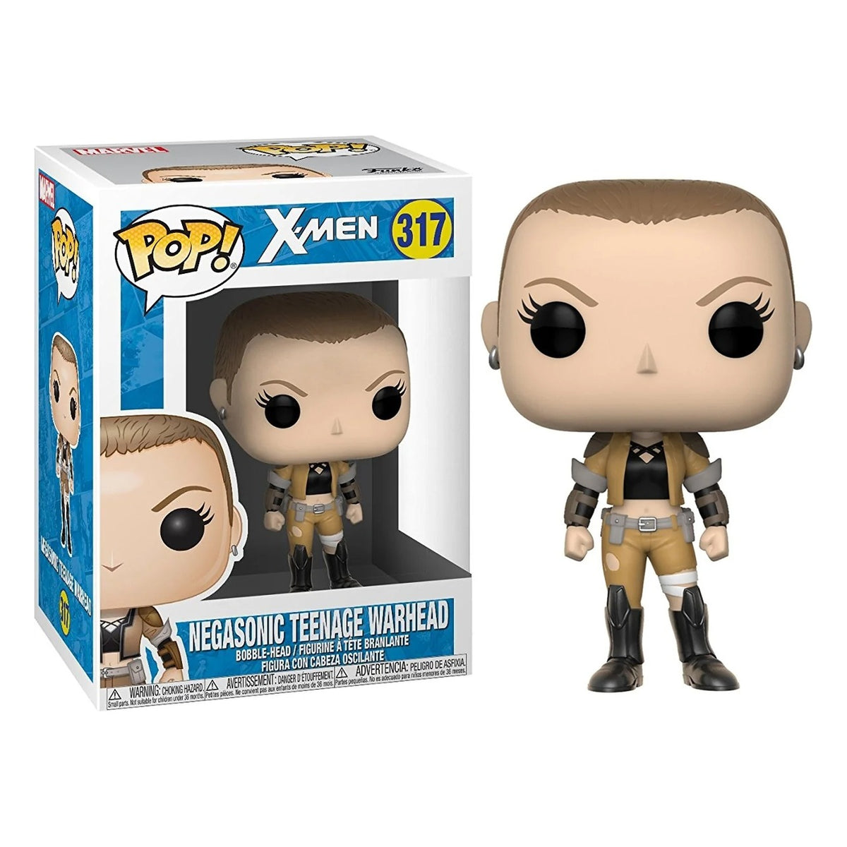 Funko Pop X Men: Negasonic Teenage Warhead 317 - Figura in Vinile