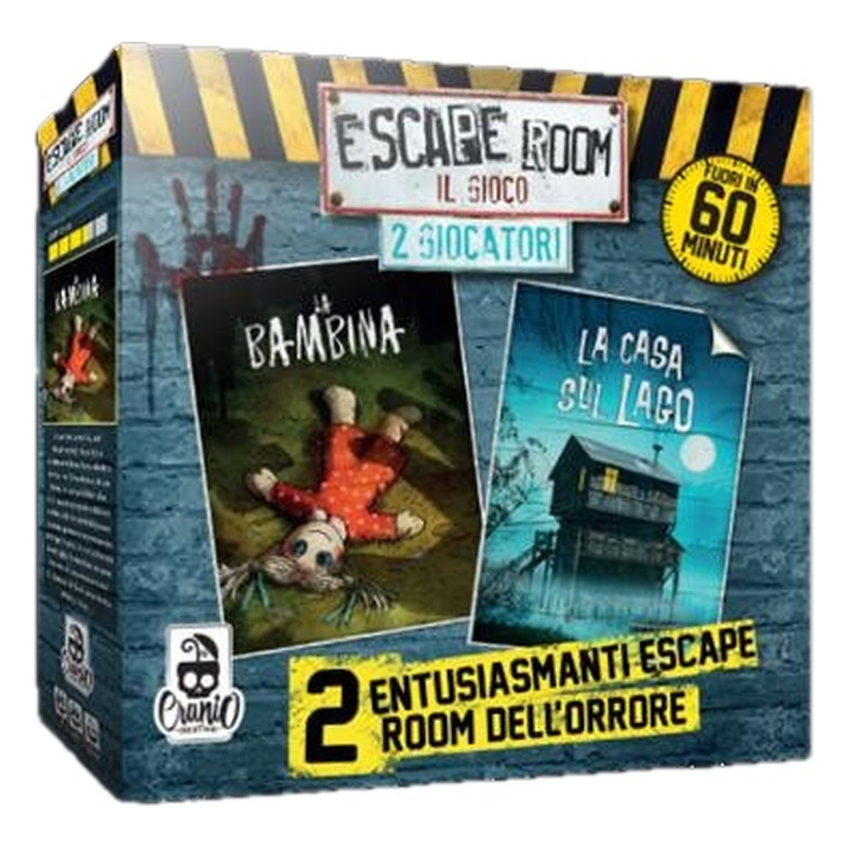 Escape Room Due Giocatori Horror: La Bambina e La Casa sul Lago - Gioco da Tavolo (ITA)