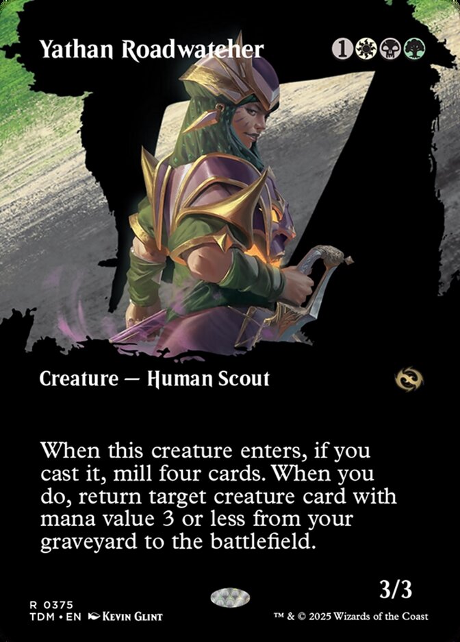 Yathan Roadwatcher - Tarkir: Dragonstorm: Extras