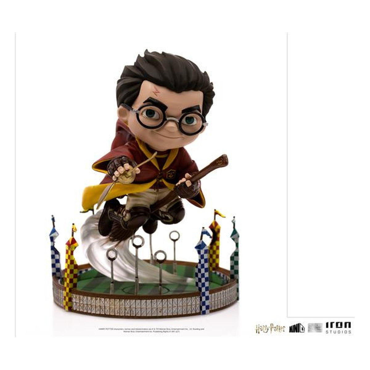 Harry Potter: Harry Potter alla partita di Quidditch - Statua MiniCo 13 cm