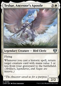Teshar, Ancestor's Apostle