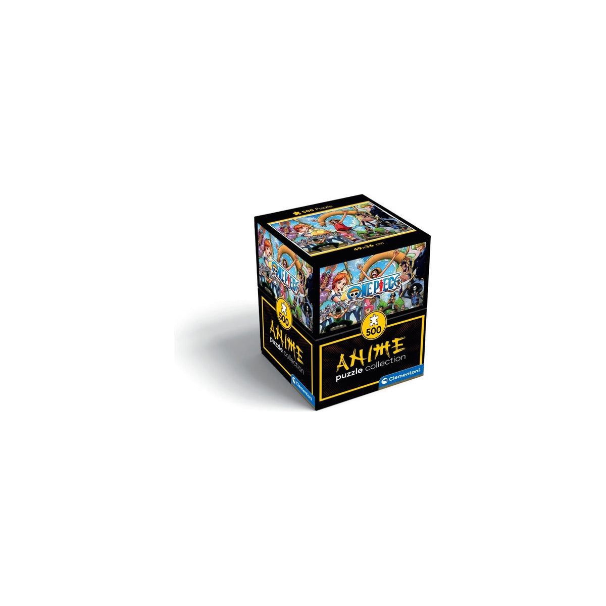 One Piece: Puzzle 500 pezzi in confezione Cube (35136) - Puzzle
