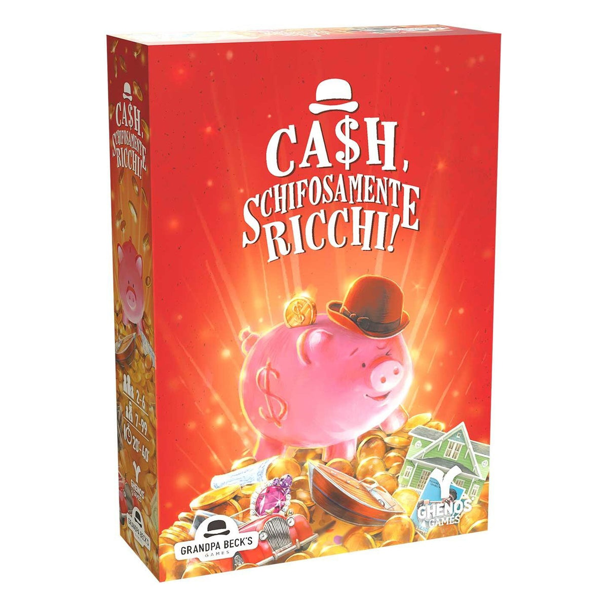 Ca$h, Schifosamente Ricchi! - Gioco da Tavolo (ITA)