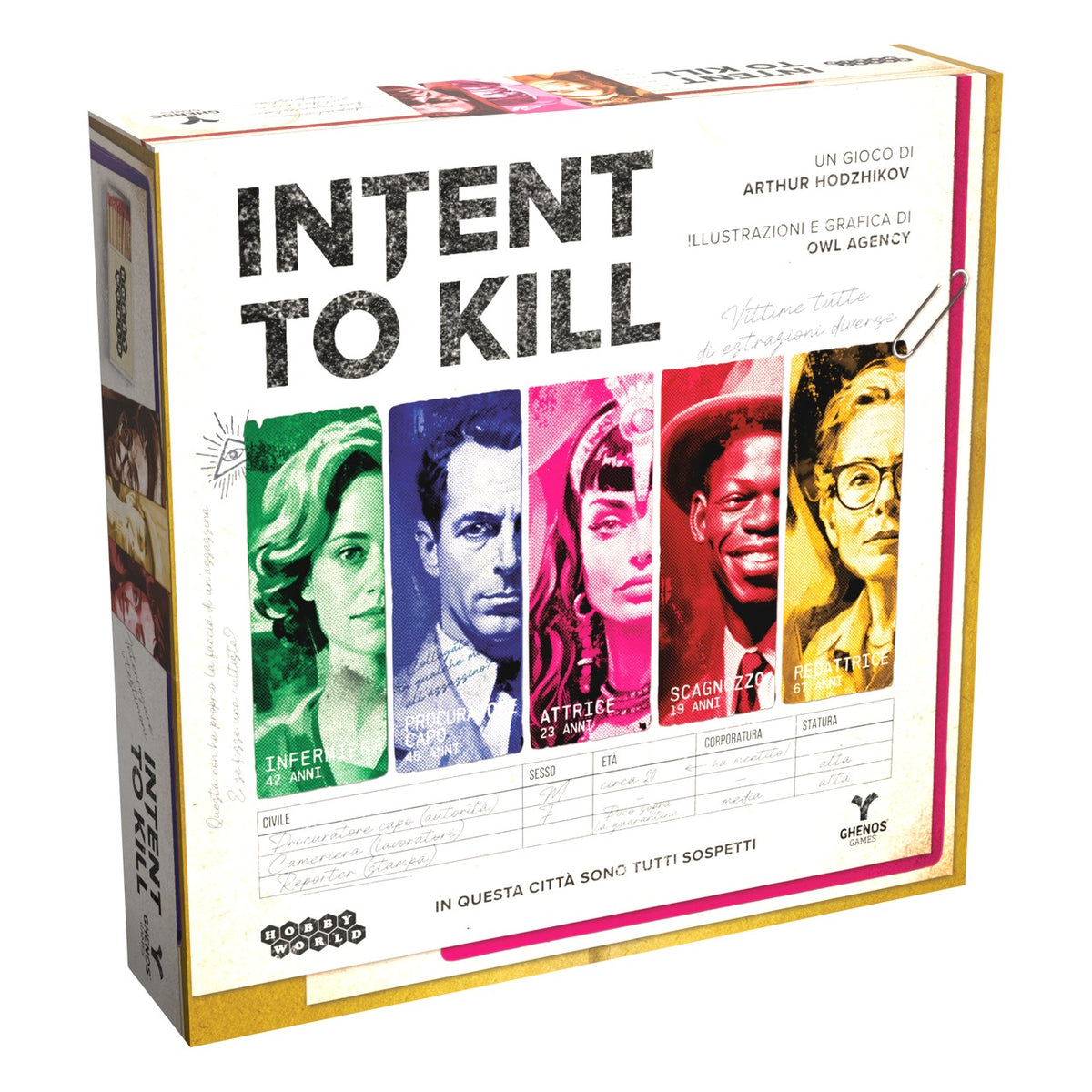 Intent to Kill - Gioco da Tavolo (ITA)