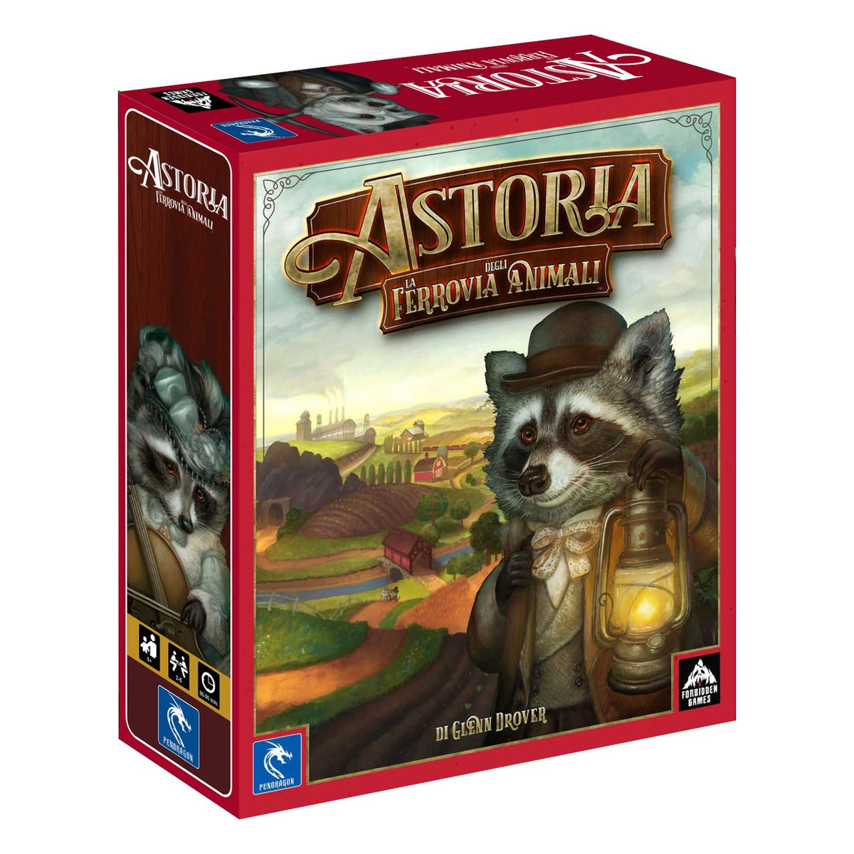 Astoria: La Ferrovia degli Animali - Gioco da Tavolo (ITA)