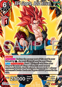 SS4 Gogeta, Bold Arrival (V.1 - Rare)