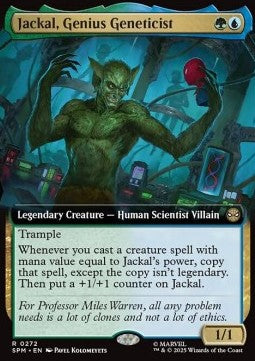 Jackal, Genius Geneticist