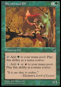 Skyshroud Elf - Tempest (Common)