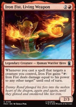 Iron Fist, Living Weapon