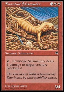 Flowstone Salamander - Tempest (Uncommon)