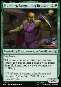 Hulkling, Burgeoning Bruiser