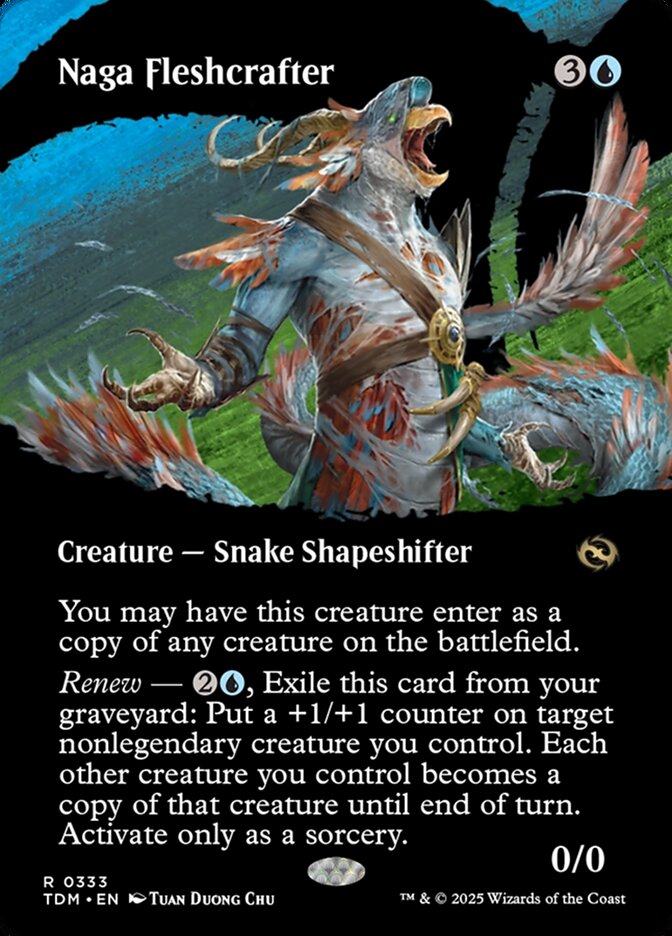 Naga Fleshcrafter - Tarkir: Dragonstorm: Extras