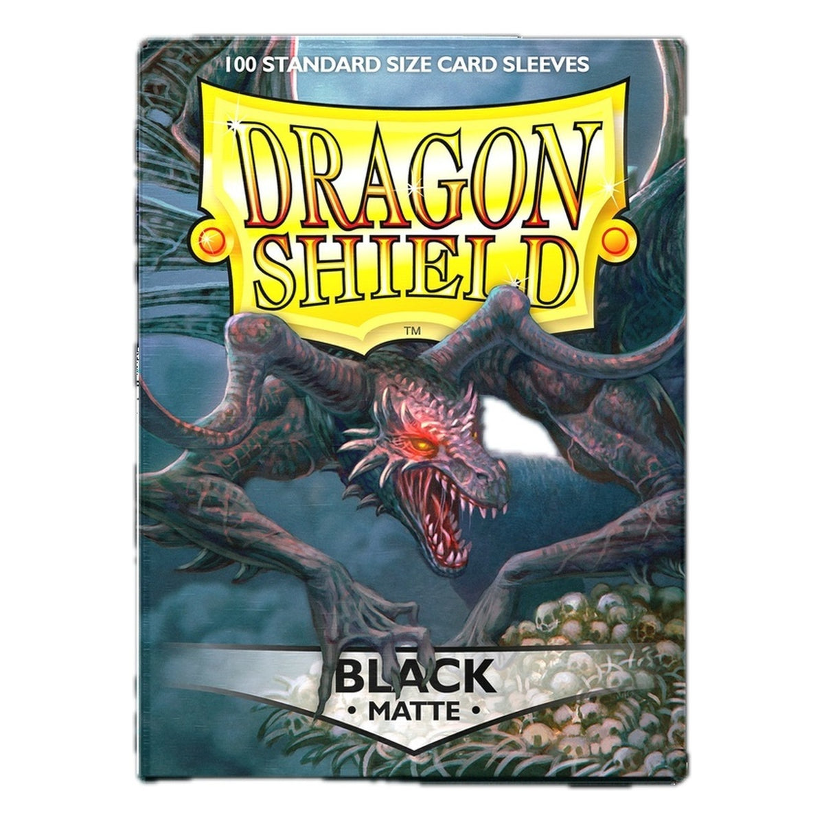 Dragon Shield Matte Black - 100 Bustine Standard