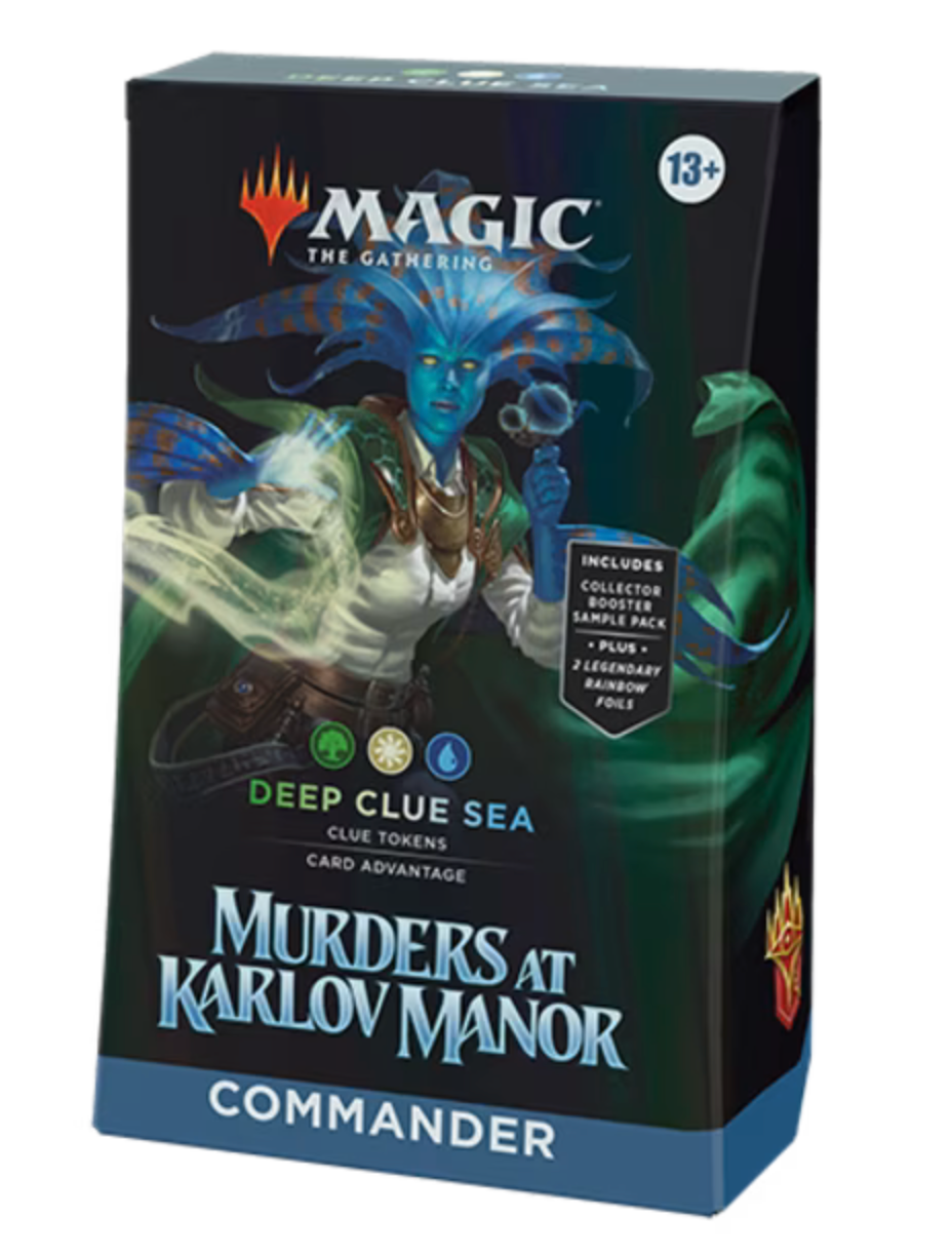 MTG - Mazzo Commander - Delitti al Maniero di Karlov - Beep Clue Sea –  TimeTwister Games