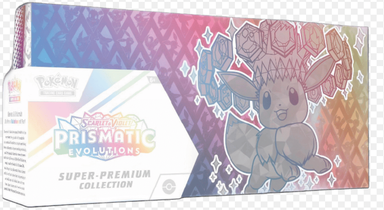 Pokemon TCG - Evoluzioni Prismatiche - Collezione Super Premium