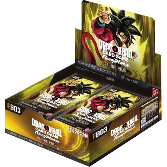 Dragonball TCG - FB03 - Raging Roar - Booster Box
