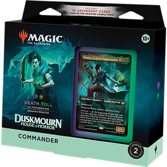 Magic the Gathering TCG - Duskmourn - Commander Deck - Death Toll
