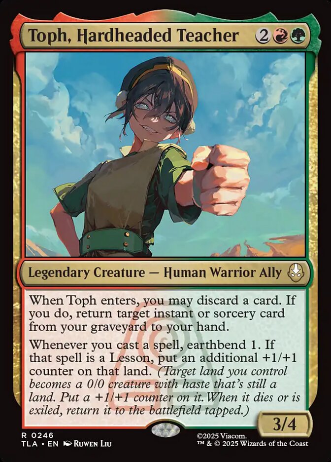 Toph, Hardheaded Teacher - Avatar: The Last Airbender