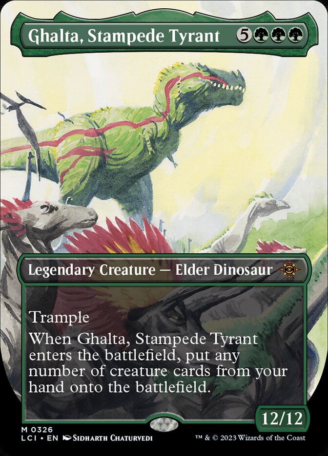Ghalta, Stampede Tyrant - The Lost Caverns of Ixalan: Extras
