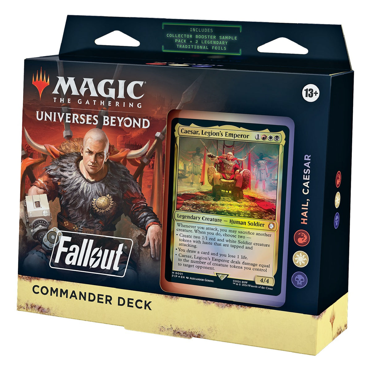 Magic the Gathering TCG Fallout Commander Deck Hail, Caesar ENG