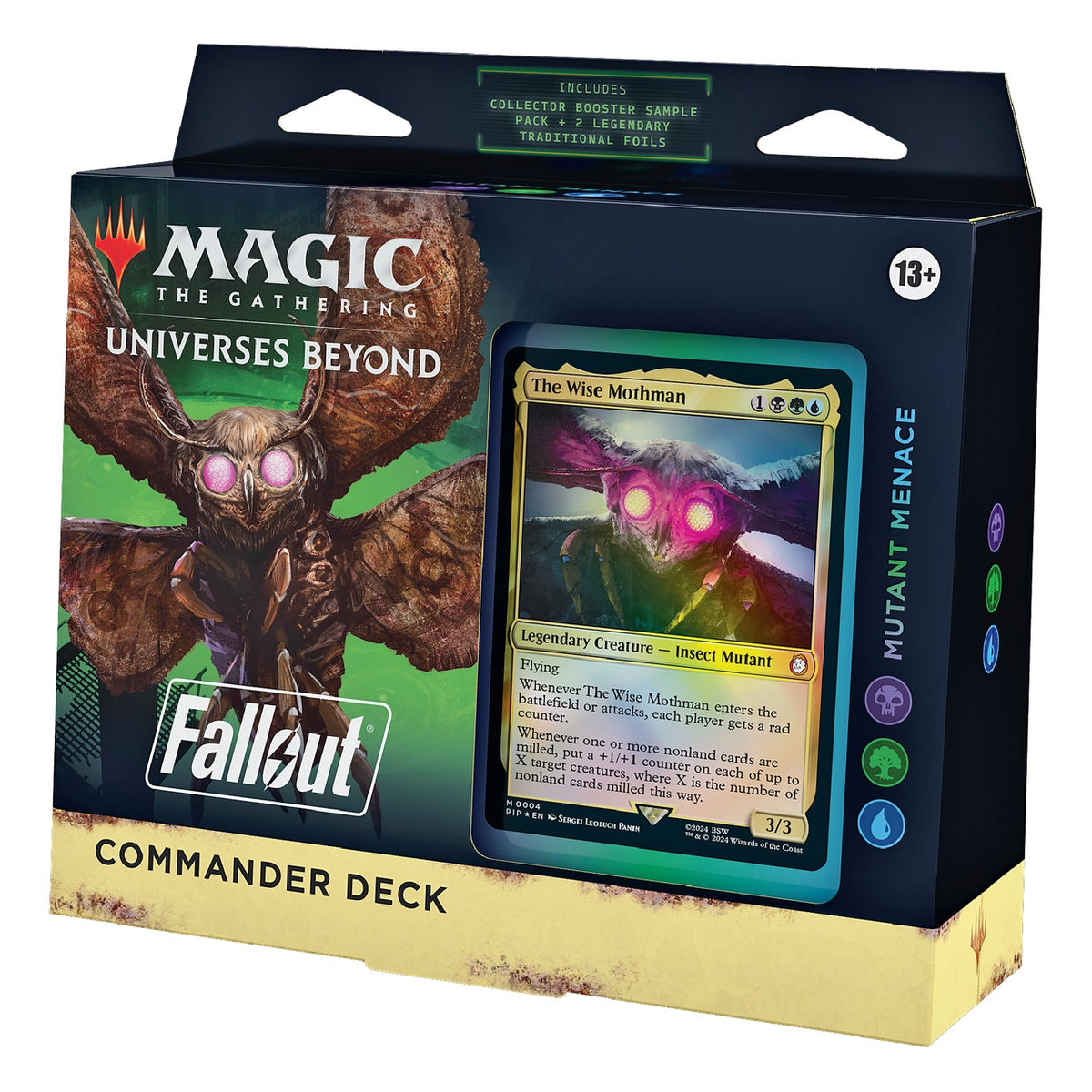 Magic the Gathering TCG Fallout Commander Deck Mutant Menace ENG