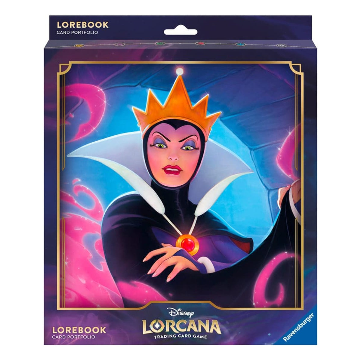 Album - Ravensburger - Disney Lorcana Lorebook Card Portfolio 4 tasche - Regina Cattiva (Evil Queen)