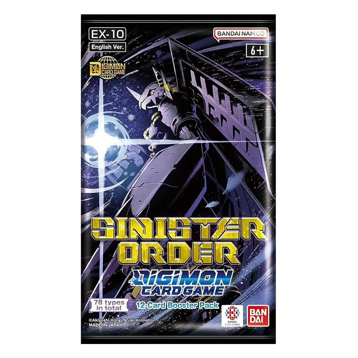 Digimon TCG - EX10 - Sinister Order - Busta