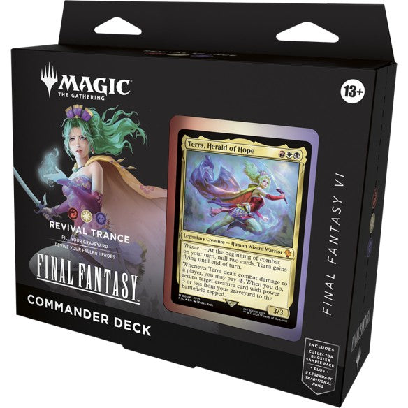 Magic the Gathering TCG - Final Fantasy - Commander Deck - Revival Trance