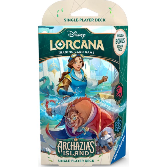 Lorcana TCG - Archazia's Island - Starter Deck - Ruby/Sapphire - ITA