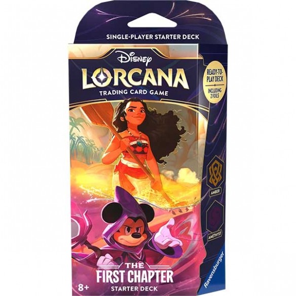 Lorcana TCG - First Chapter - Starter Deck - Amber/Ametist