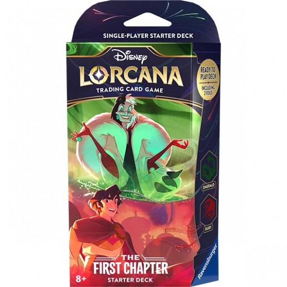 Lorcana TCG - First Chapter - Starter Deck - Emerald/Ruby