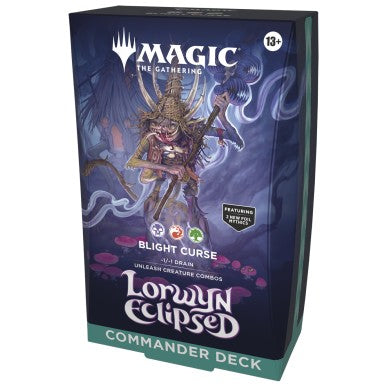 Magic the Gathering TCG - Lorwyn Eclipsed - Blight Curse- Commander Deck